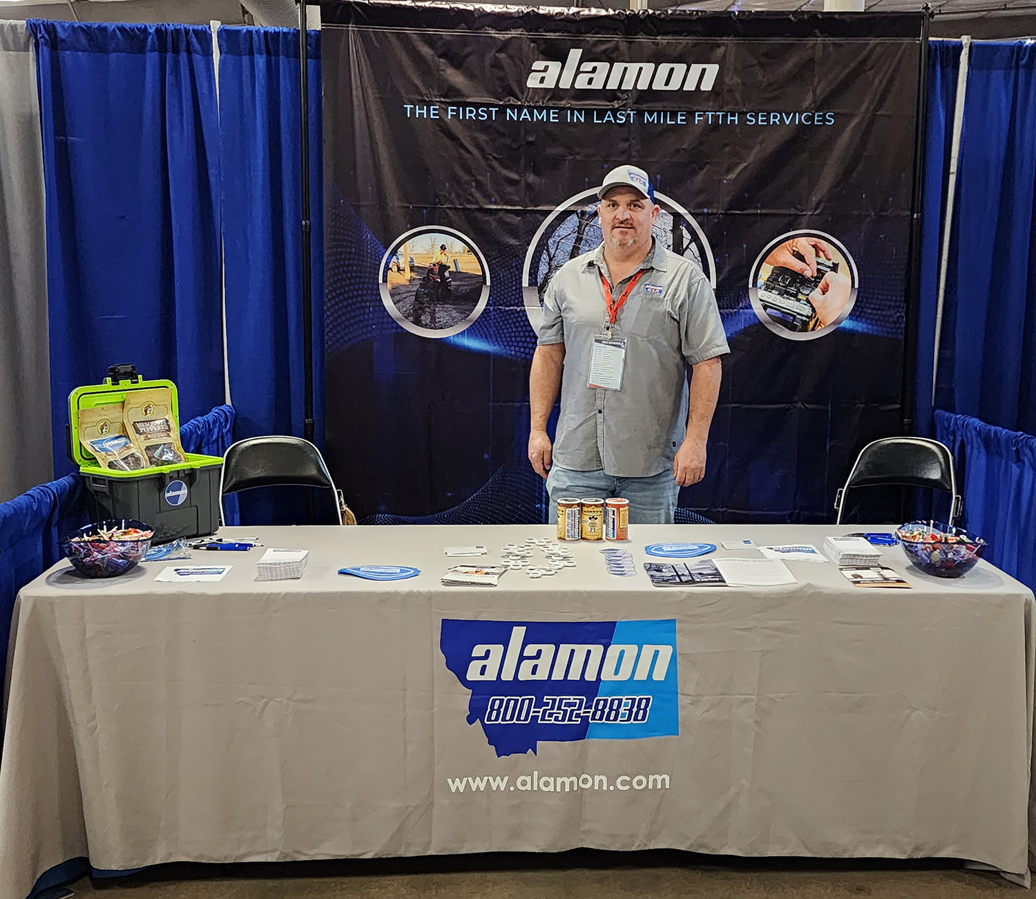 Visit Alamon in booth 603 at the Texas Communications Expo