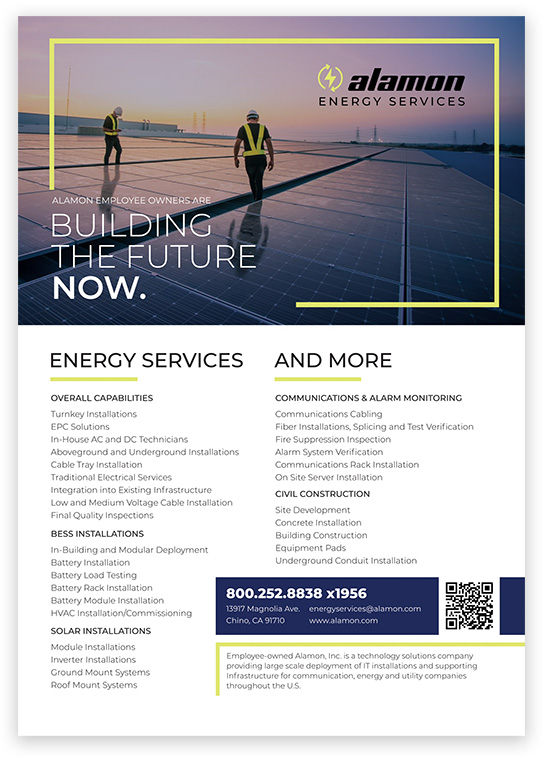 Alamon Energy Services Flyer