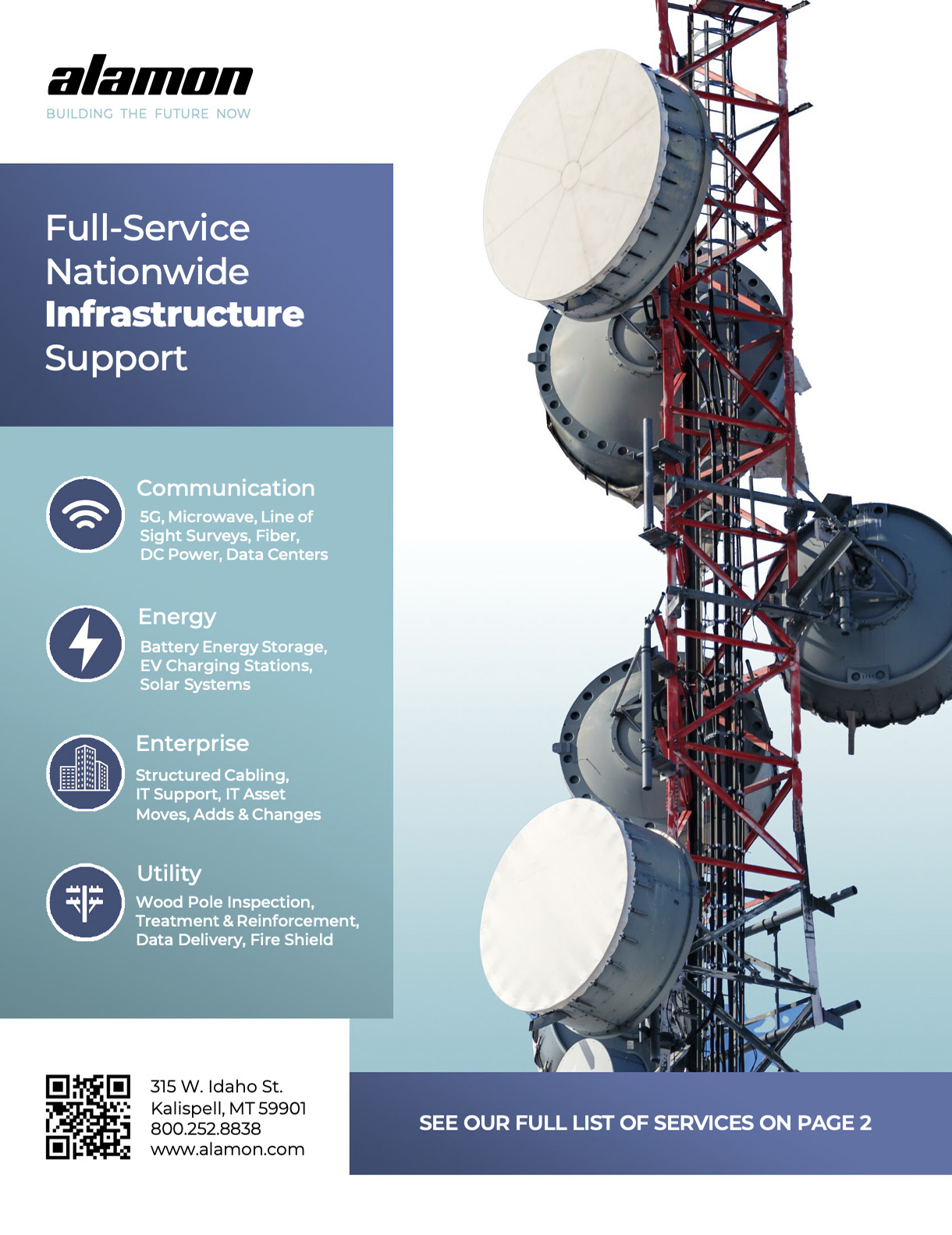 Alamon Full-Service Nationwide Infrastructure Support, page 1