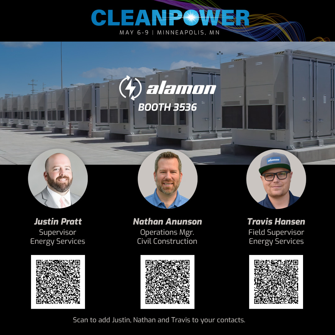 Meet Alamon in booth 3536 at CleanPower 2024
