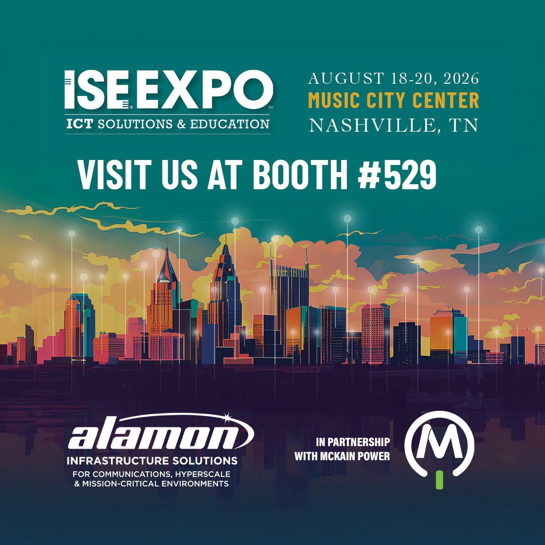 Visit Alamon at ISE Expo 2026 in Nashville - Booth 529, August 18-20