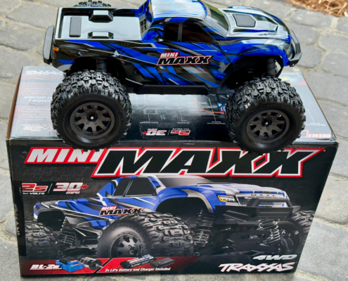 Enter to win a Traxxas Mini Maxx RC Truck in booth 529 at ISE EXPO 2026.